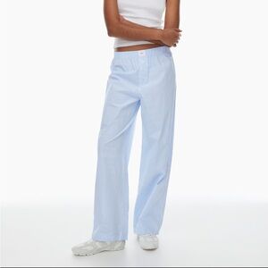 Aritzia Dupont Pant Blue & White Stripes (SOLD OUT)